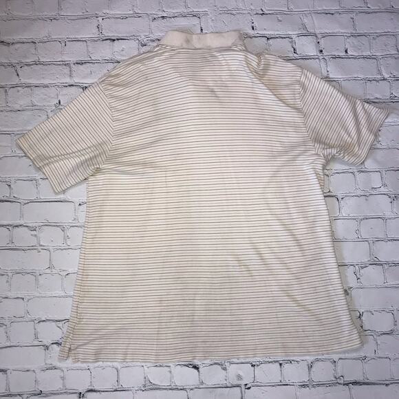 Beige Tasso Elba Striped Polo - Picture 2 of 15